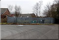 Cadoxton CSO compound in the Vale of Neath Retail Park, Neath