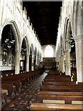 TL8646 : Inside of Holy Trinity Church, Long Melford by Geographer
