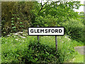 Glemsford Village name sign