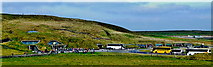 R0492 : County Clare - R478 - Cliffs of Moher - Visitor's Centre in Hillside & Parking Area by Suzanne Mischyshyn