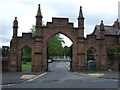 Widnes Cemetery Gates 