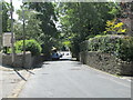 Windle Royd Lane - looking towards Burnley Road