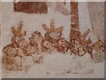 SU9298 : St John the Baptist - Wall paintings - detail by Rob Farrow