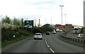 Duncan Edwards Way approaching Cinder Bank Island