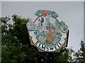 Elmswell village sign (detail)