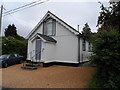 White board building, Great Ashfield