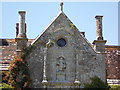 Waterston: detail of the east front of the manor house