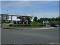 Roundabout on Burtonhead Road