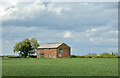 NZ3039 : Barn in field south of High Shincliffe by Trevor Littlewood