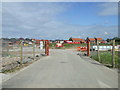 New housing estate east of Wilmere Lane