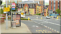 Bus stop and bus lane, Albertbridge Road (EWAY), Belfast - June 2014(1)