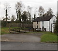 Houses at the southern end of Monastery Road, Neath Park