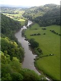 SO5616 : Wye Valley from Yat Rock by Ceri Thomas