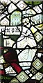 SP8104 : Reassembled mediaeval stained glass - detail (2) by Rob Farrow