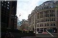 View down Blomfield Street from the Broadgate development