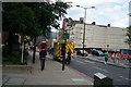 View up Bishopsgate