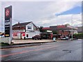 Costcutter and Texaco Filling Station on Moor Road, Chorley