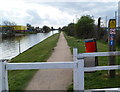 Towpath Trail towards Sharpness from Gloucester