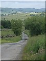 Lane above Little Fernyford