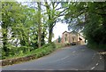 Hodder Court above Higher Hodder Bridge