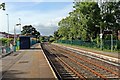 Bidston-bound platform, Gwersyllt railway station