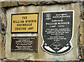 The William McNinch footbridge plaques, Ballymena