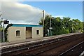 Wrexham-bound platform, Cefn-y-bedd railway station