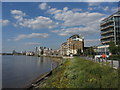 By the Thames near Wandsworth Bridge