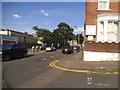 Conewood Street at the junction of Legard Road