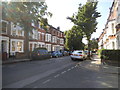 Horsell Road at the corner of Melgund Road, Highbury