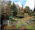 Southern entrance to Mescoed Mawr