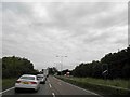 Queuing for roundabout on the A46 Lincoln bypass