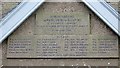 NO1533 : Two tier war memorial by Richard Webb