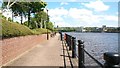 NZ2362 : Riverside Footpath, Newcastle Business Park by Graham Robson
