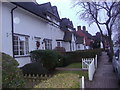 Cottages on Goldsmith Lane, Roe Green Village