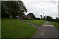 Path leading to Manor Park, Scunthorpe