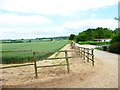 Driveway going east to Coombe