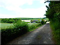 Castle Cottages by footpath