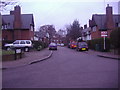 Roe Lane at the junction of Goldsmith Lane