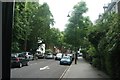 View up Boltons Place from Old Brompton Road