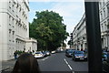 View up Stanhope Gardens