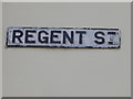 Regent Street sign