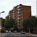 Block of flats on Goldington Street