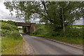 Railway bridge and minor road