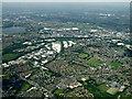 Dukinfield from the air