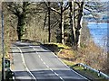 NN1126 : Eastbound A85 alongside Loch Awe by David Dixon