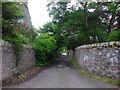 Urban lane crossroads, Aboyne