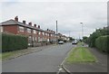 Sandhall Lane - viewed from Sandhall Green