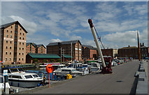 SO8218 : Gloucester Docks by Philip Pankhurst