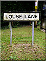 Loose Lane sign